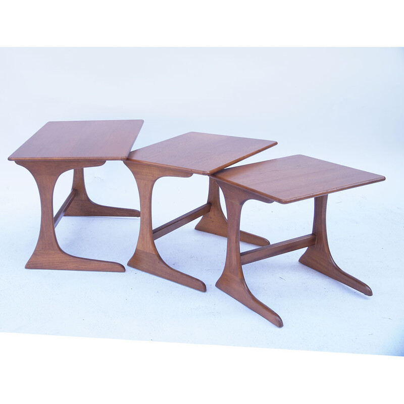 Tavolini vintage scandinavi in teak di Gplan, 1960