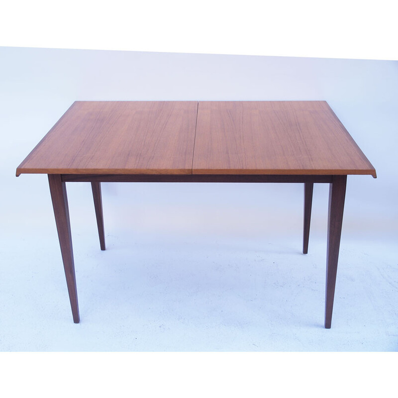 Vintage Scandinavian table with butterfly extension, 1960