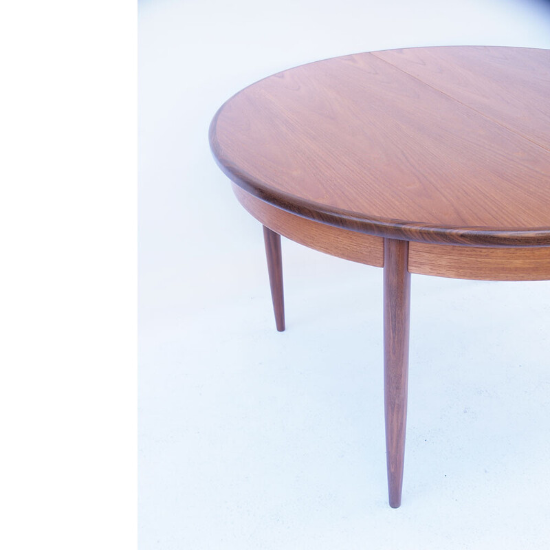 Vintage Scandinavian table with butterfly extension by Gplan