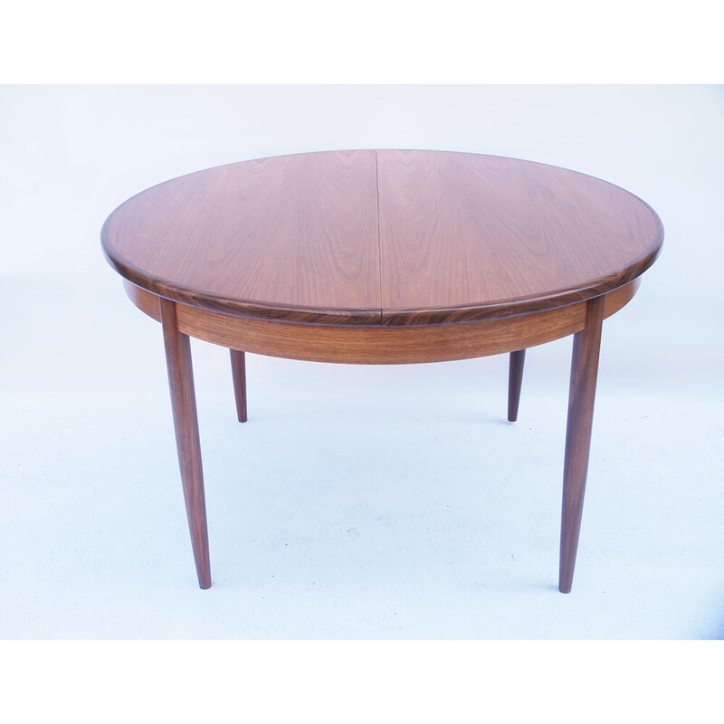 Vintage Scandinavian table with butterfly extension by Gplan