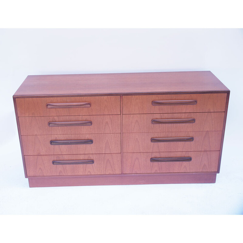 Vintage Scandinavian teak chest of drawers by Victor Wilkins for G Plan, 1960