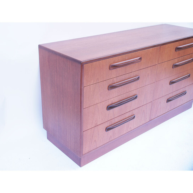 Vintage Scandinavian teak chest of drawers by Victor Wilkins for G Plan, 1960
