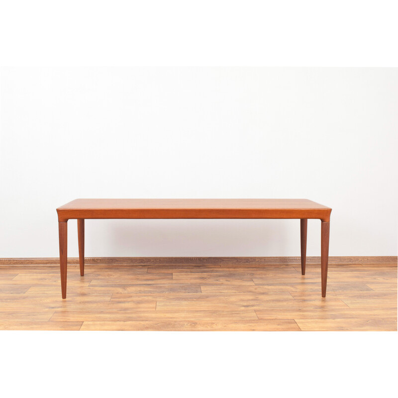 Vintage teak coffee table by Johannes Andersen for Cfc Silkeborg, 1960