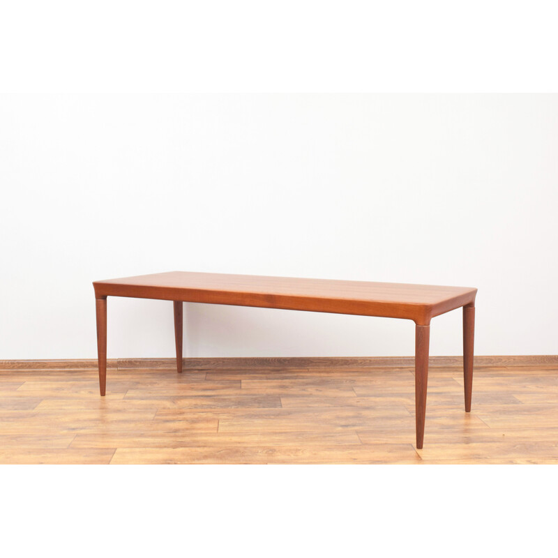 Tavolino vintage in teak di Johannes Andersen per Cfc Silkeborg, 1960