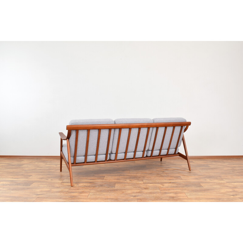 Vintage teak sofa Mk-119 by Arne Hovmand-Olsen for Mogens Kold, 1960