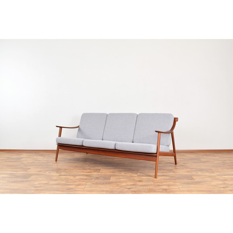 Vintage teak sofa Mk-119 by Arne Hovmand-Olsen for Mogens Kold, 1960