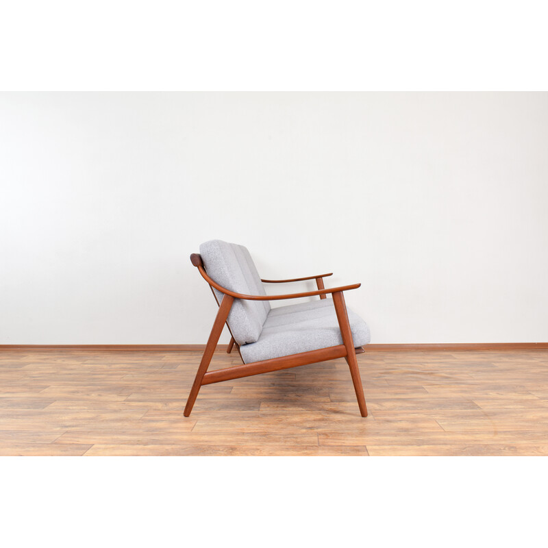 Divano vintage in teak Mk-119 di Arne Hovmand-Olsen per Mogens Kold, 1960