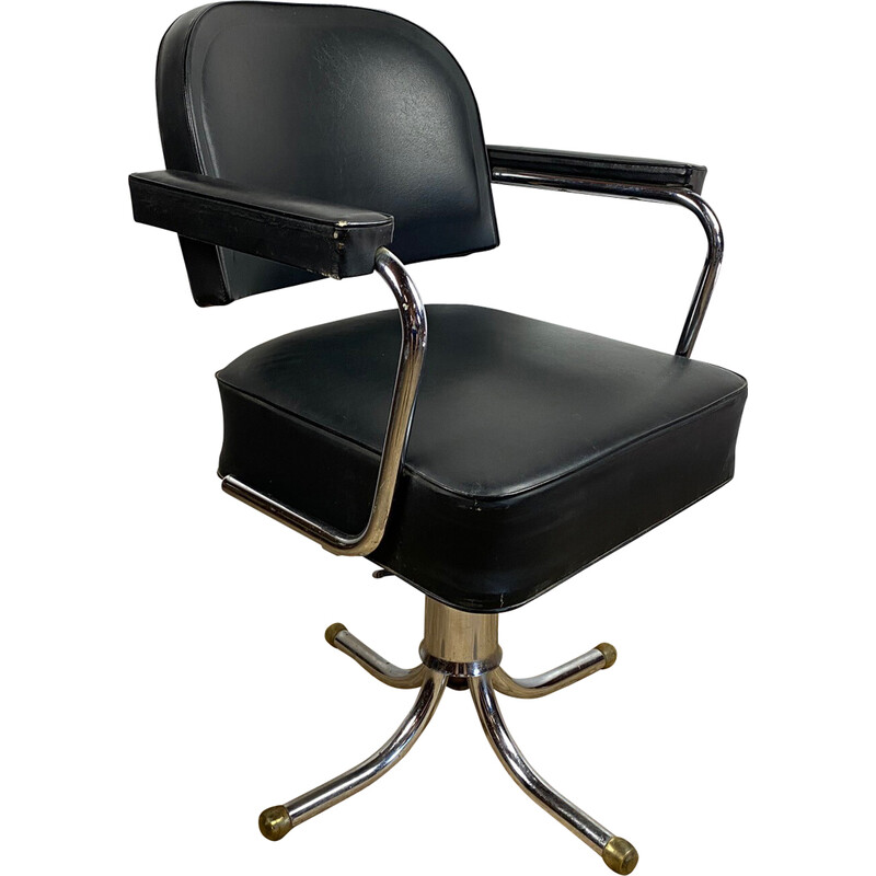 fauteuil de bureau pivotant - cuir