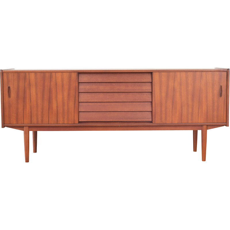 Vintage teak Trio sideboard by Nils Jonsson for Hugo Troeds, 1960