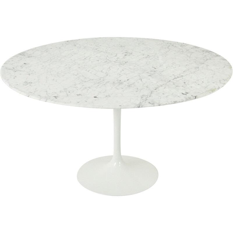 Mesa de jantar vintage em mármore de Eero Saarinen para a Knoll International, 1960