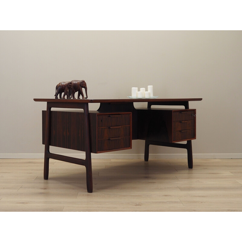 Bureau vintage en palissandre par Omann Jun, 1970