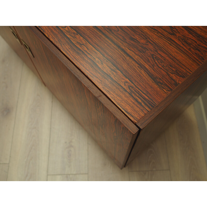 Vintage laminate chest of drawers with solid wood base by Aejm Møbler, 1970