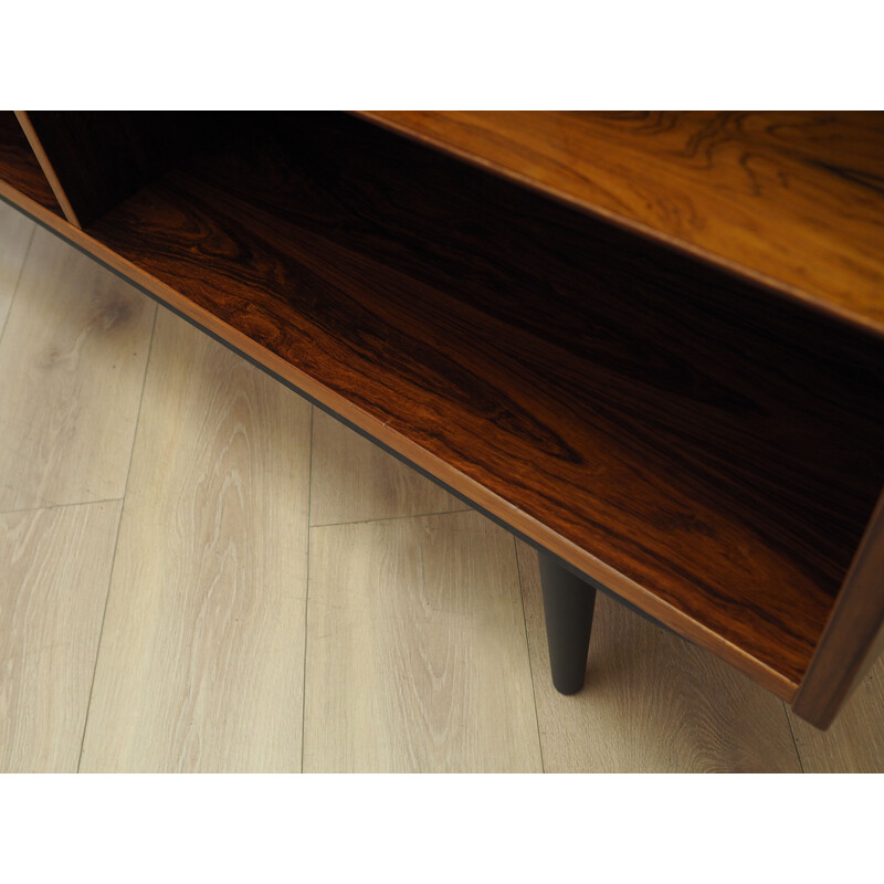 Vintage rosewood bookcase by Hundevad and Co, Denmark 1970