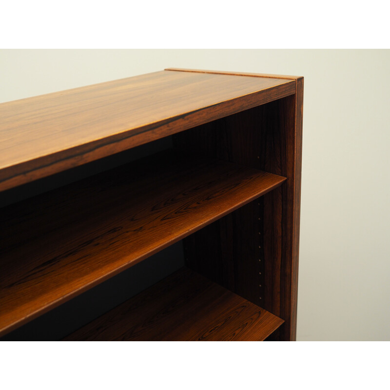 Vintage rosewood bookcase by Hundevad and Co, Denmark 1970