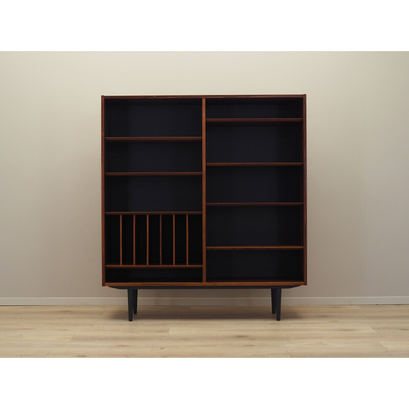 Vintage rosewood bookcase by Hundevad and Co, Denmark 1970