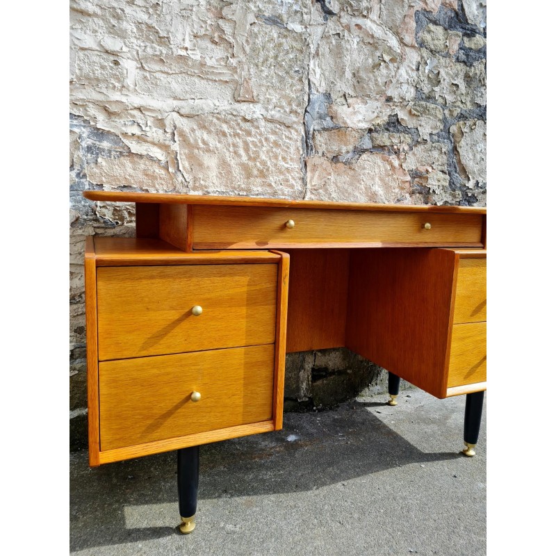 Vintage dressing table in oakwood by G Plan