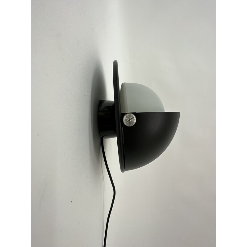 Vintage metal Eclipse wall lamp by Dijkstra, Netherlands 1960