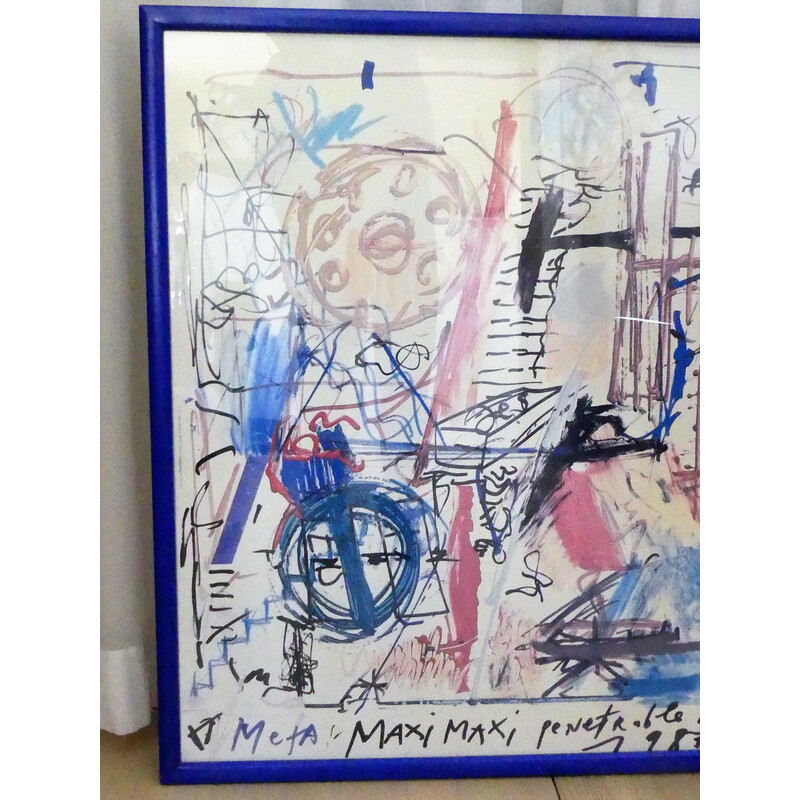 Póster vintage de Jean Tinguely