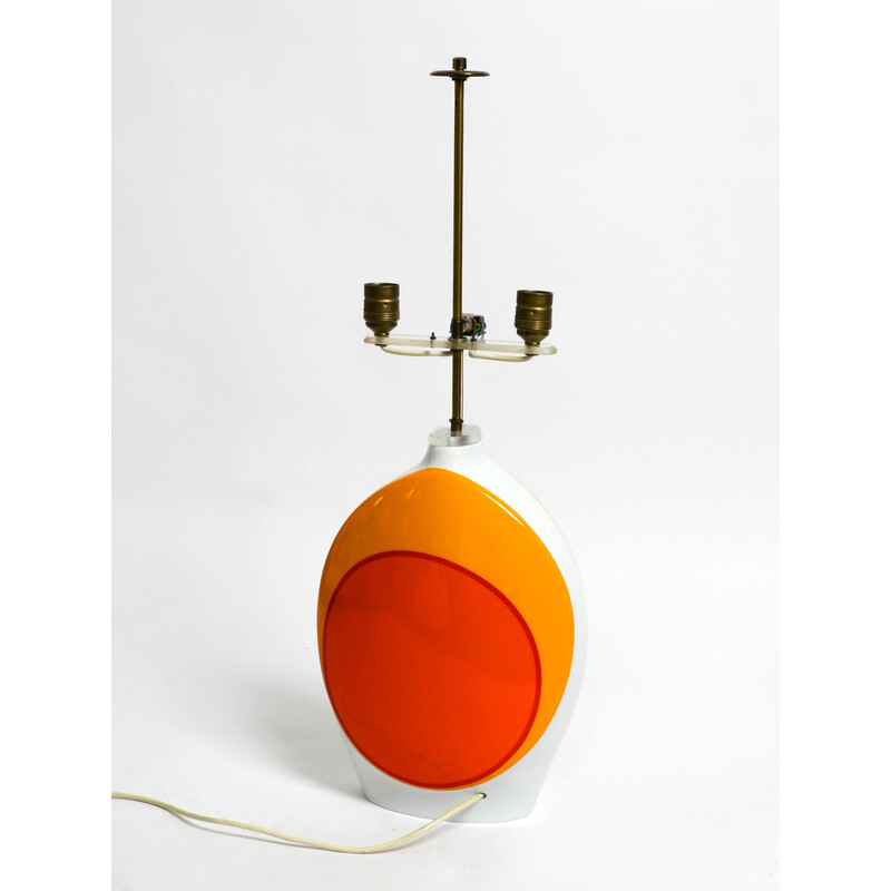 Lampada da tavolo vintage in porcellana di Rosenthal studio-linie, Germania 1960