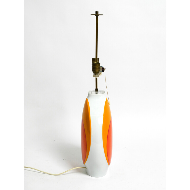 Lampada da tavolo vintage in porcellana di Rosenthal studio-linie, Germania 1960