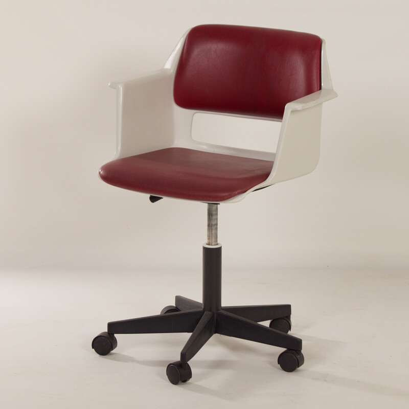 Fauteuil de bureau vintage 2712 par A. Cordemeyer pour Gispen, 1970