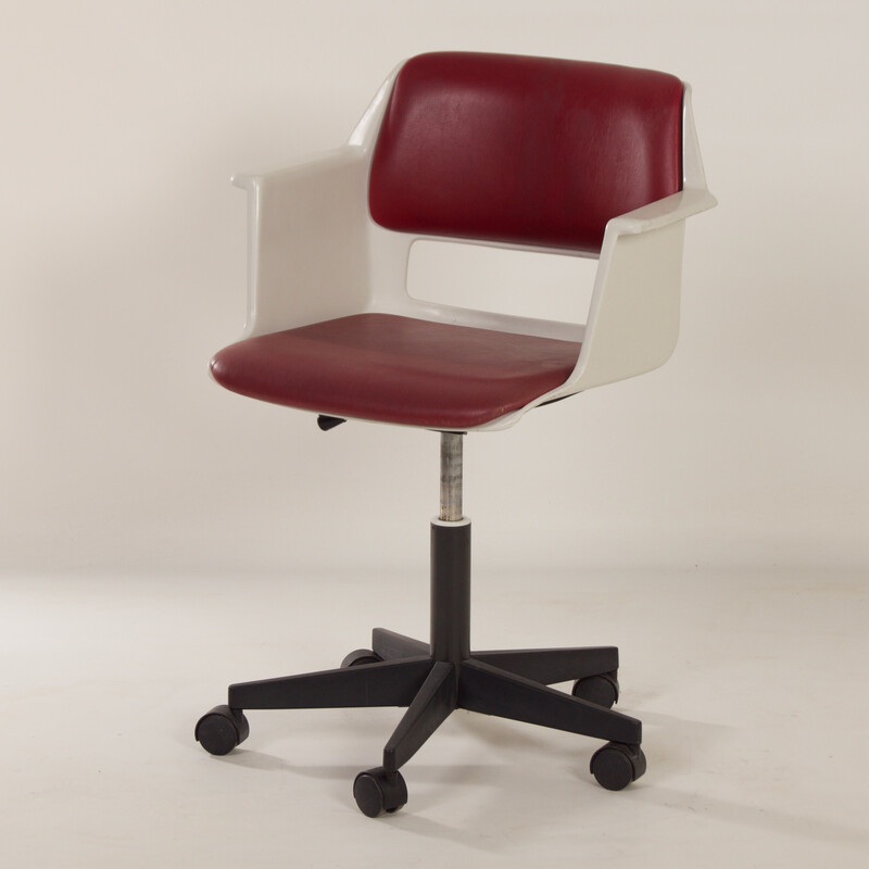 Vintage office armchair 2712 by A. Cordemeyer for Gispen, 1970s