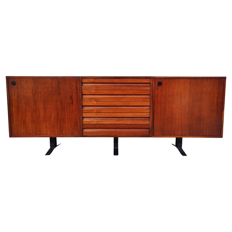 Vintage SE3 sideboard by Osvaldo Borsani for Tecno, Italy 1962