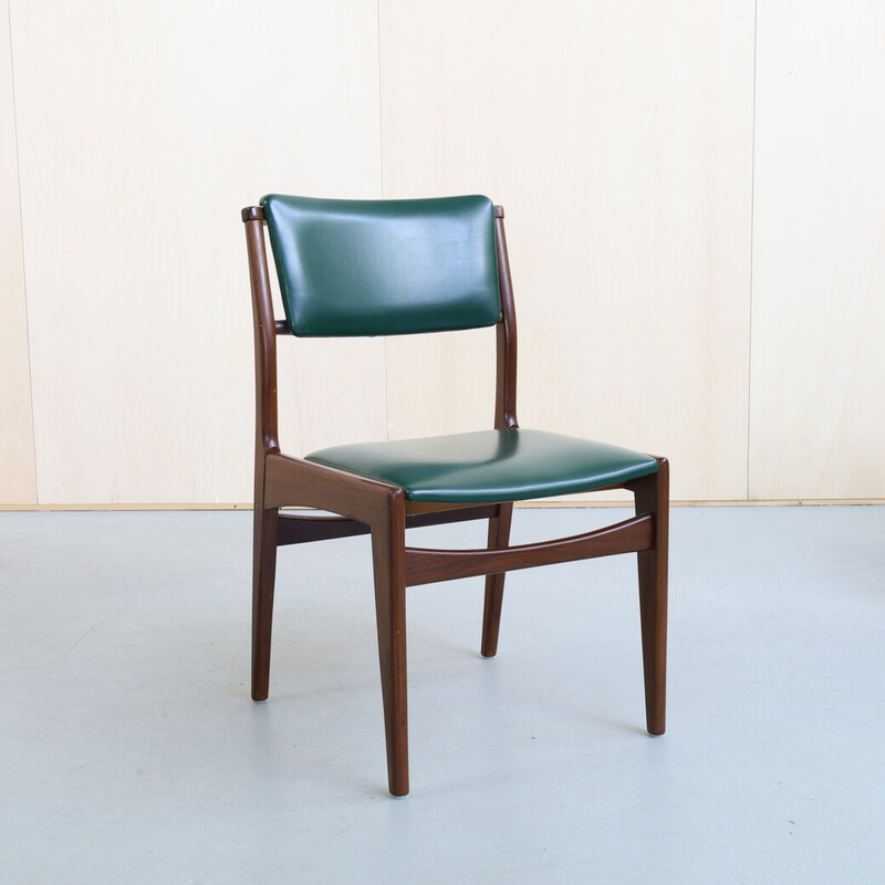 Set van 4 vintage teakhouten stoelen van Maranka Meubelen, Nederland 1960