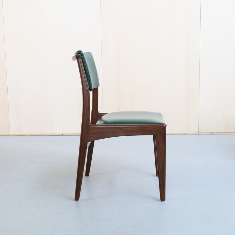 Conjunto de 4 cadeiras vintage em teca de Maranka Meubelen, Holanda 1960