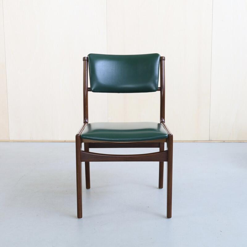 Set van 4 vintage teakhouten stoelen van Maranka Meubelen, Nederland 1960