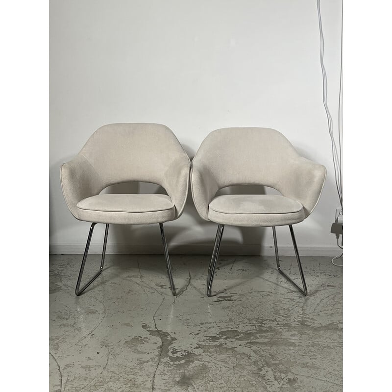 Pair of vintage chairs by Eero Saarinen for Unesco, 1957