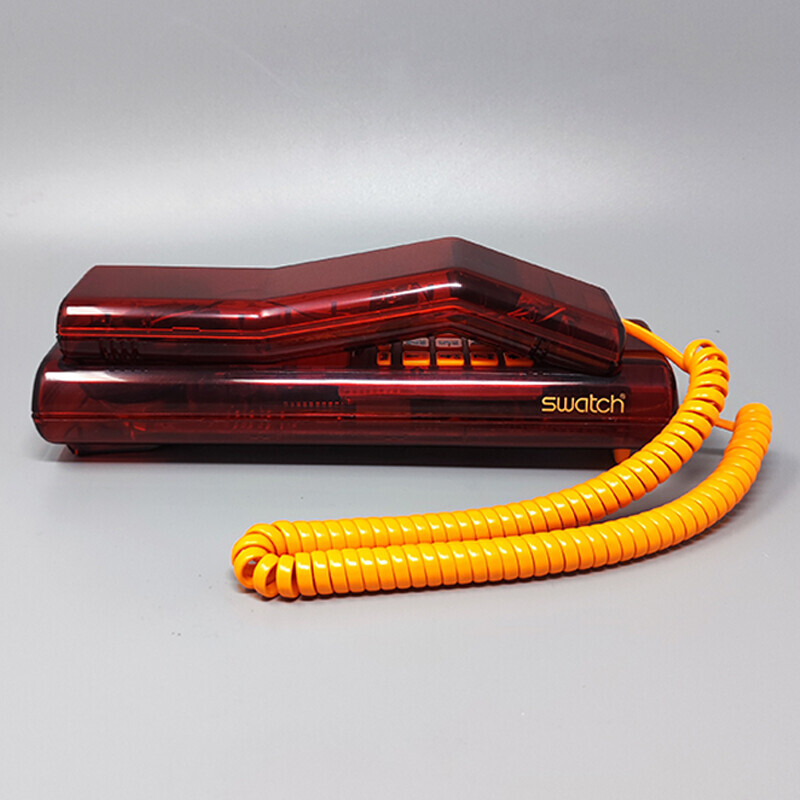 Téléphone jumelé vintage "Deluxe" avec boîte, 1990