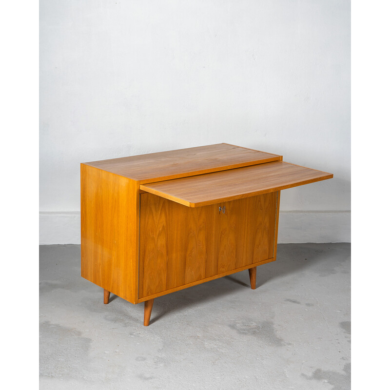 Bauhaus vintage highboard by Franz Ehrlich for Veb Deutsche Werkstätten Hellerau, Germany 1950