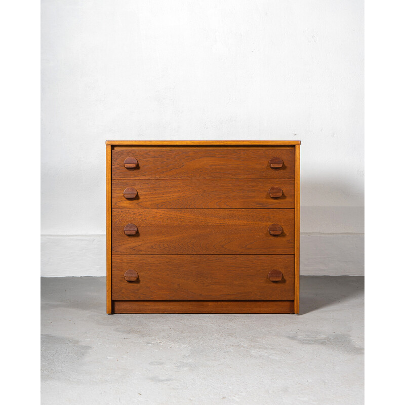 Vintage teak chest of drawers by John and Sylvia Reid for Stag, Uk