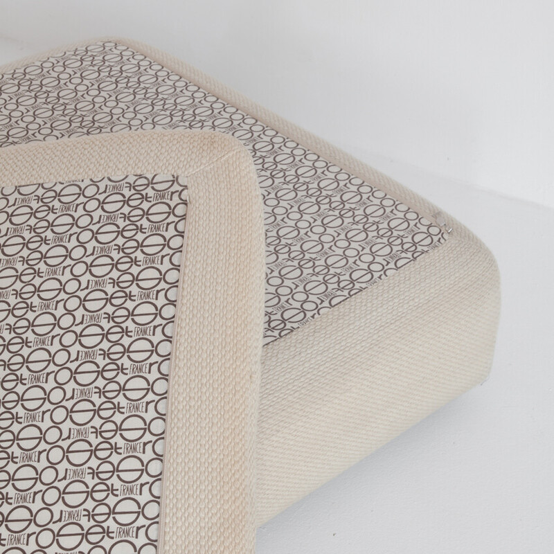 Puff vintage de Lana para Ligne Roset, Francia 1980