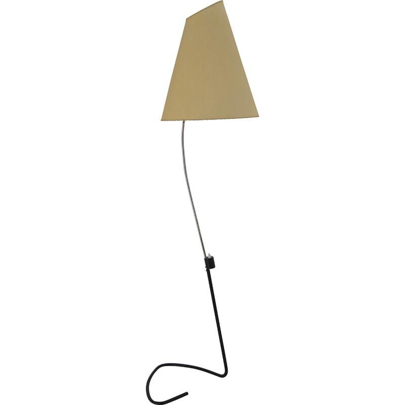 Lámpara de pie vintage de Josef Hurka, Checoslovaquia Años 60