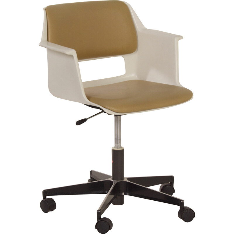 Silla de oficina vintage modelo 2712 de A. Cordemeyer para Gispen, 1970