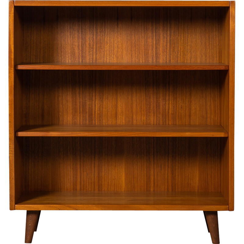 Mid century German bookcase in solid teak, 1970