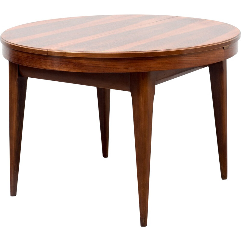 Brown coffee table in rosewood - 1960s