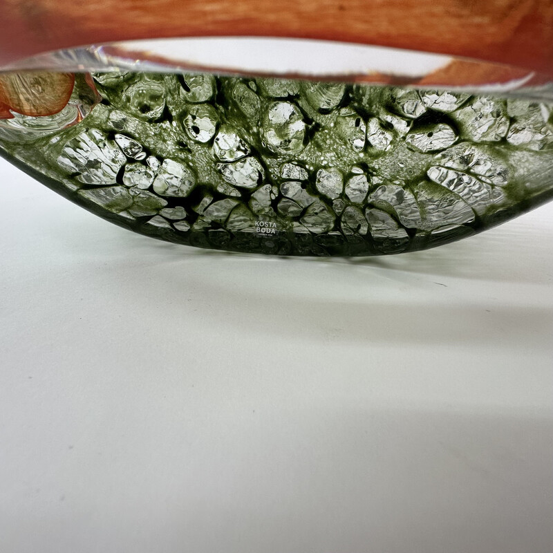 Vintage boda bowl by Kjell Engman for Kosta, Sweden 1970s