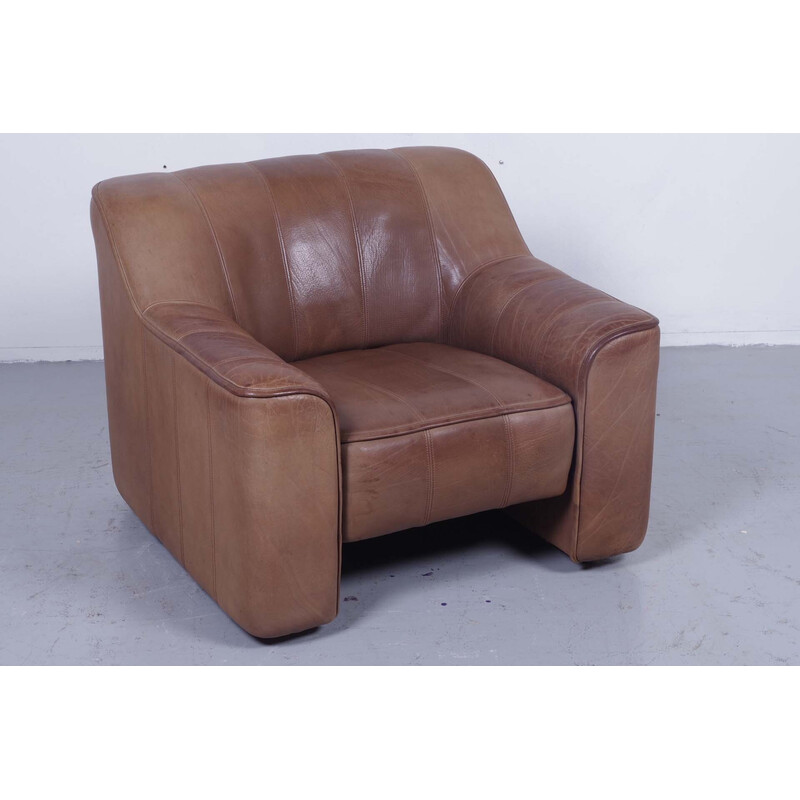 Vintage Ds44 club armchair in neckleather by De Sede, Switzerland