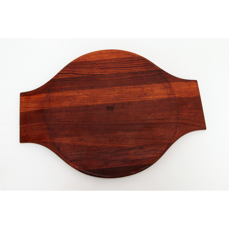 Vintage teak wooden tray by Jens Quistgaard, Denmark 1960s