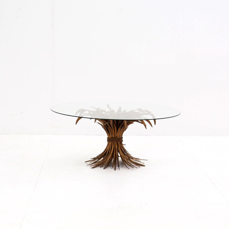 Table basse vintage 'Coco Chanel' par Hans Kögl, 1970