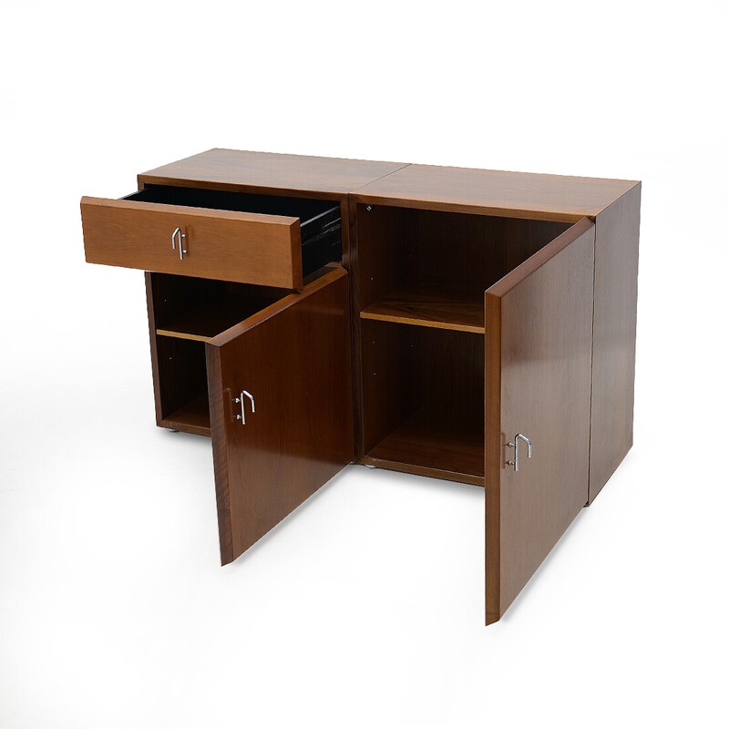 Vintage modulair dressoir van Vittorio Introini voor Saporiti, 1970