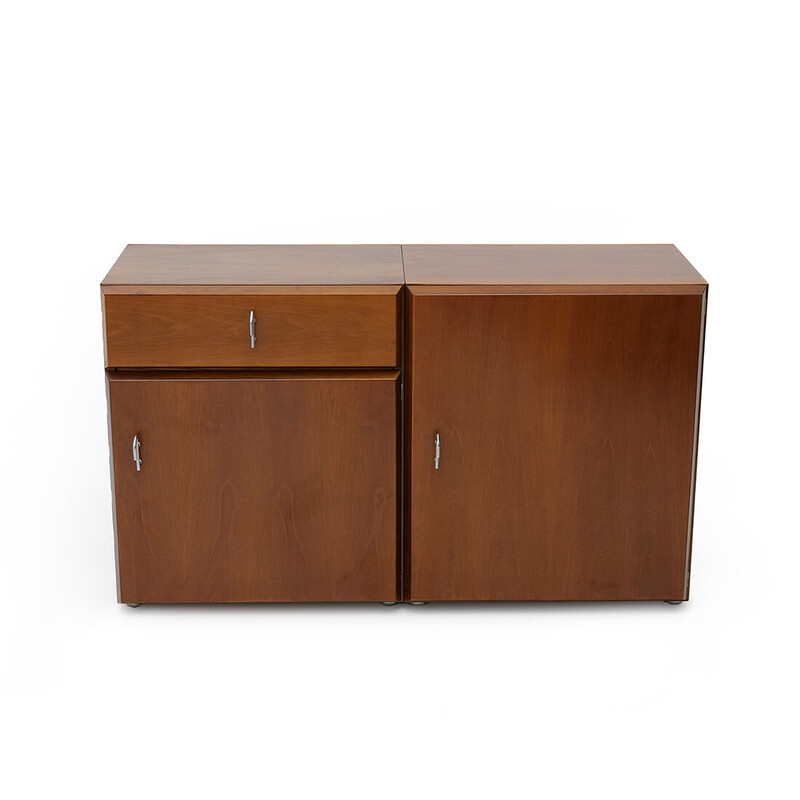 Credenza modulare vintage di Vittorio Introini per Saporiti, anni '70