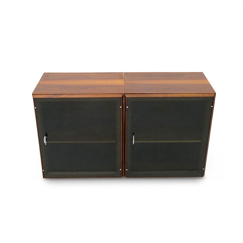 Vintage modular sideboard by Vittorio Introini for Saporiti, 1970s