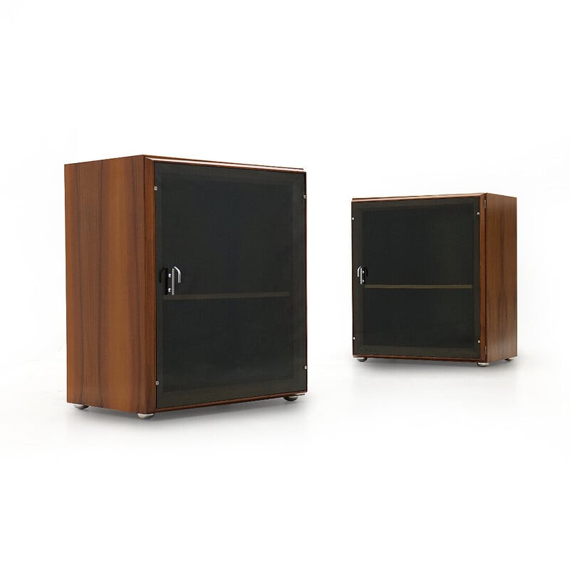 Vintage modular sideboard by Vittorio Introini for Saporiti, 1970s