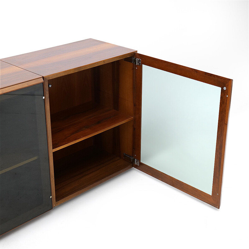 Aparador modular vintage de Vittorio Introini para Saporiti, 1970s