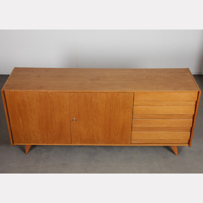 Vintage U-460 dressoir van Jiroutek voor Interier Praha, 1960