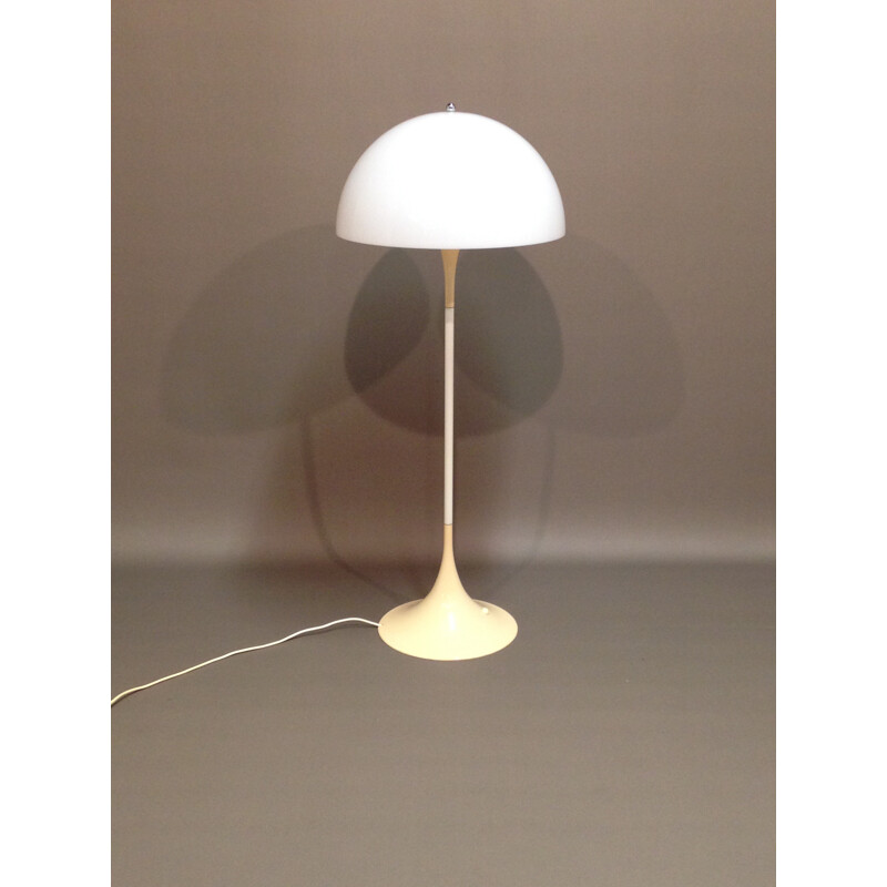 White "Panthella" floor lamp, Verner PANTON - 1970s